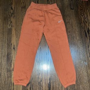Nike Burnt Orange Sweatpants Size S
